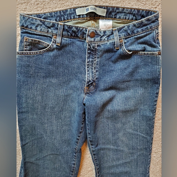 NWOT Vintage Gap 12R Flare Stretch Jeans - Picture 3 of 4